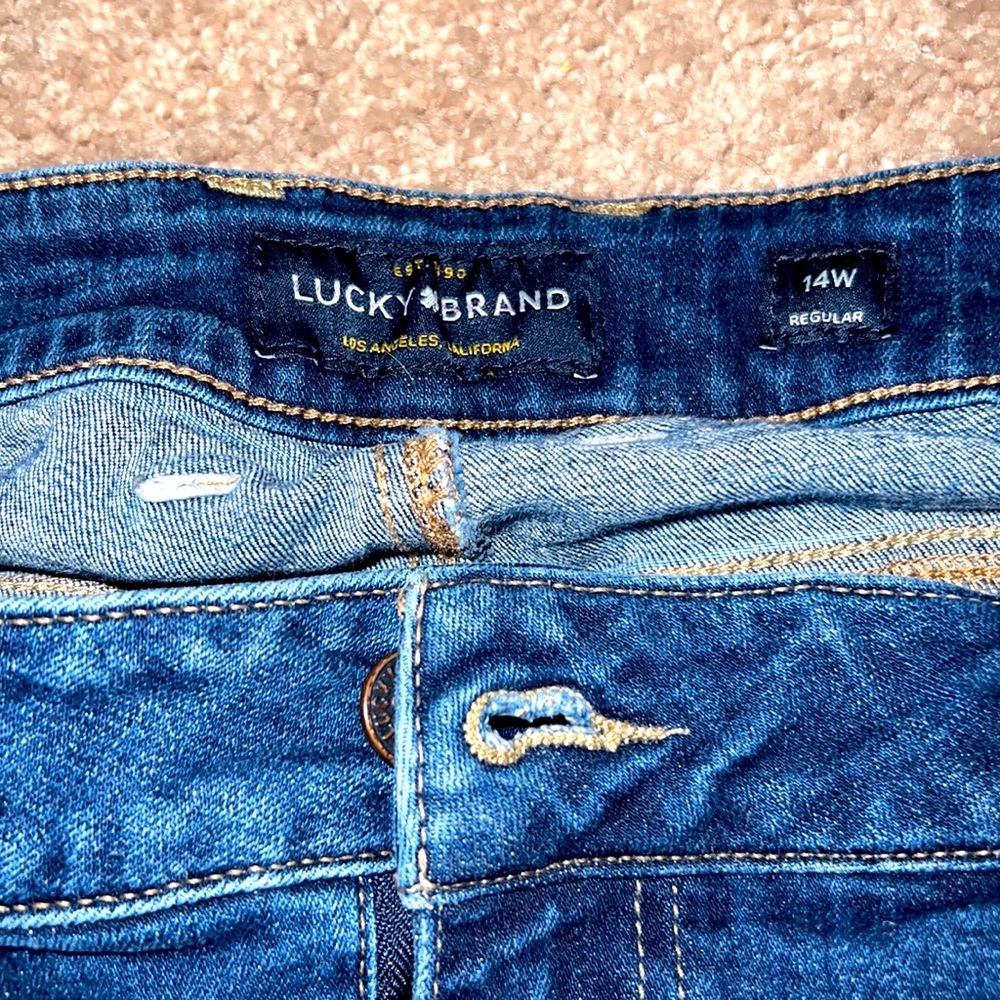 Lucky Brand Ginger Boot Jeans - Size 14W